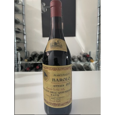 Renato Ratti Barolo Rocche dell'Annunziata 1975